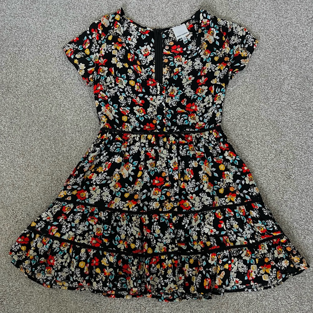 Floral mini dress